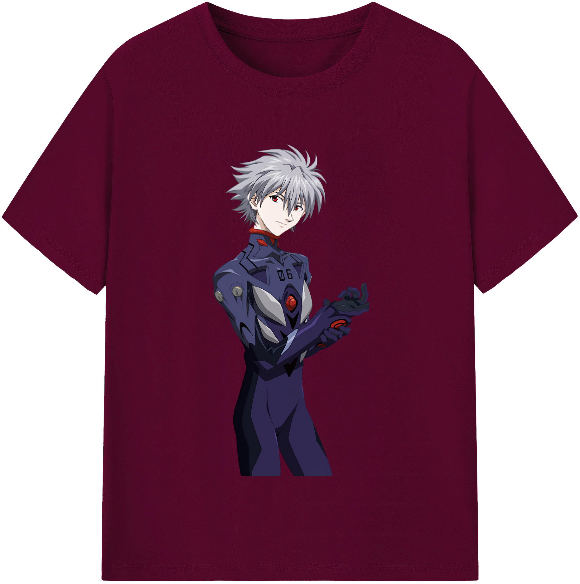 （画像用） EVA 新世紀エヴァンゲリオン レディースカジュアルプリントTシャツ（綿100％）